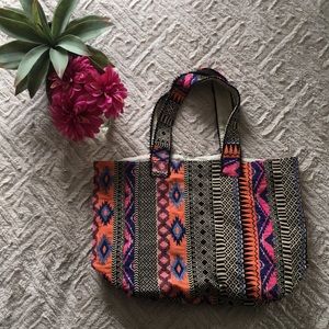 South Moon Under Patterned Boho Tote